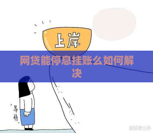 网贷能停息挂账么如何解决