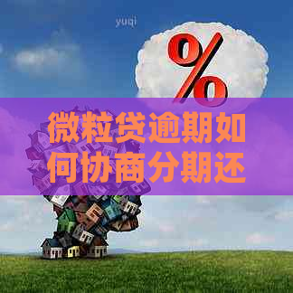 微粒贷逾期如何协商分期还款