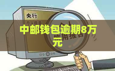 中邮钱包逾期8万元