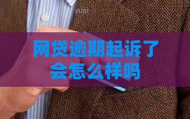 网贷逾期起诉了会怎么样吗