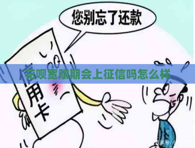 花呗宽限期会上吗怎么样