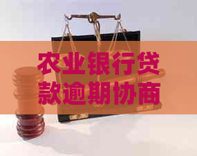 农业银行贷款逾期协商流程如何进行