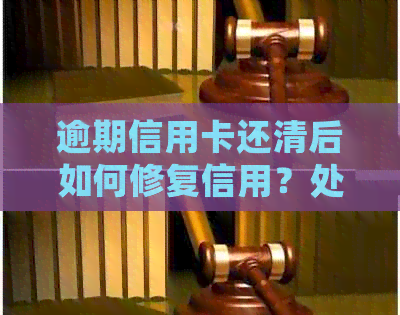 逾期信用卡还清后如何修复信用？处理建议一览