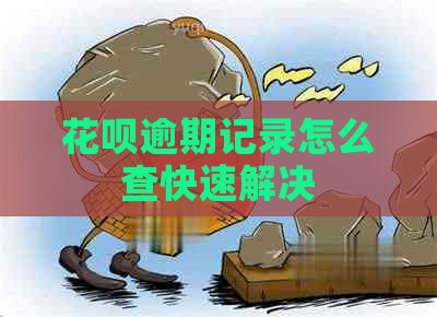 花呗逾期记录怎么查快速解决