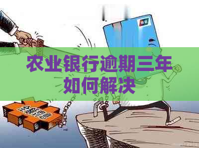 农业银行逾期三年如何解决