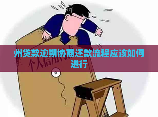 州贷款逾期协商还款流程应该如何进行