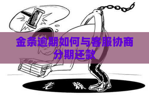 金条逾期如何与客服协商分期还款