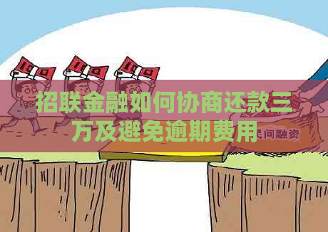 招联金融如何协商还款三万及避免逾期费用