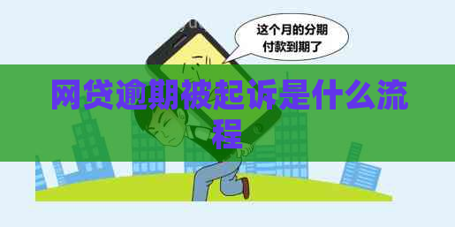 网贷逾期被起诉是什么流程