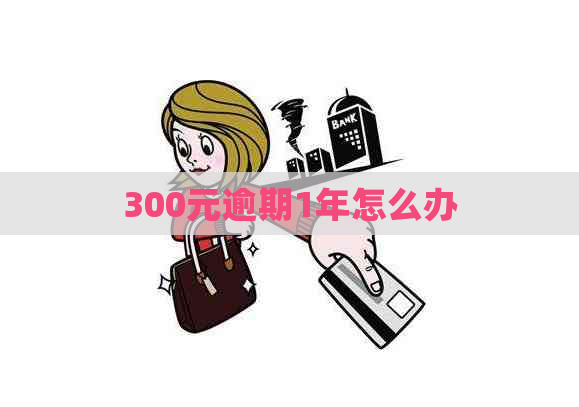 300元逾期1年怎么办