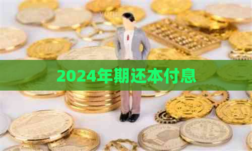 2024年期还本付息