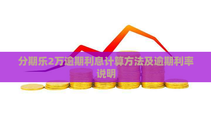 2万逾期利息计算方法及逾期利率说明