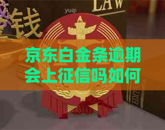 京东白金条逾期会上吗如何处理