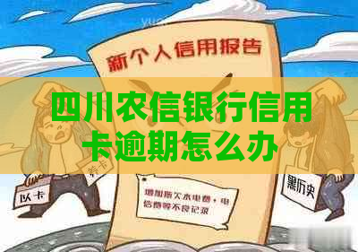 四川农信银行信用卡逾期怎么办