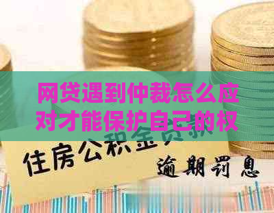 网贷遇到仲裁怎么应对才能保护自己的权益