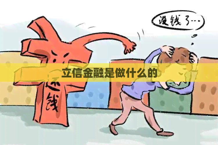 立信金融是做什么的