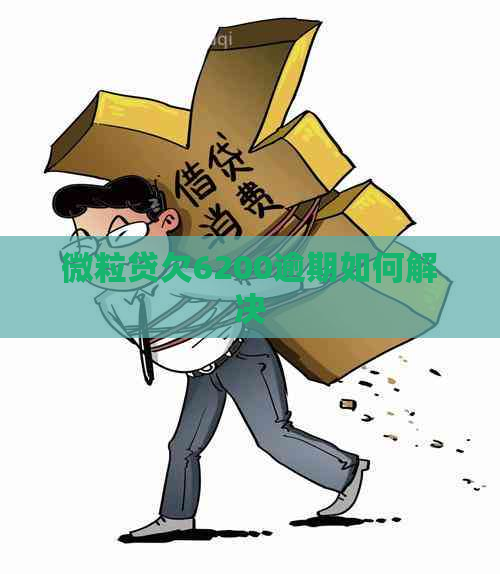 微粒贷欠6200逾期如何解决