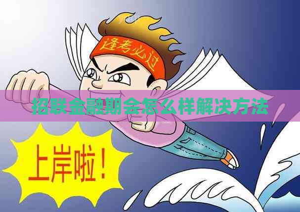 招联金融期会怎么样解决方法