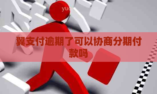 翼支付逾期了可以协商分期付款吗