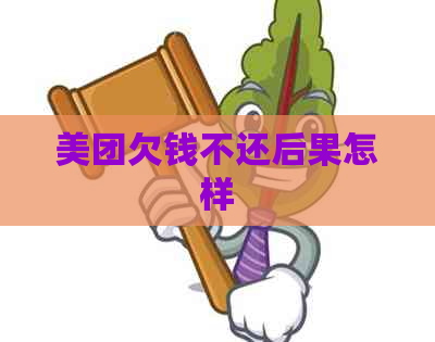 美团欠钱不还后果怎样