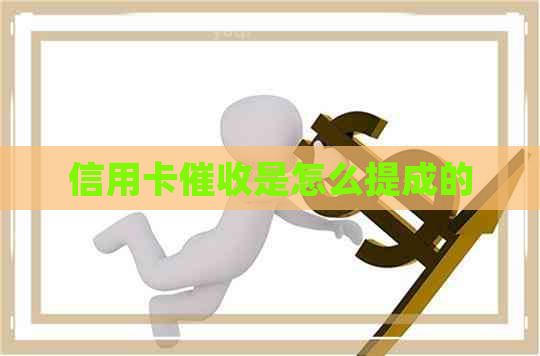 信用卡是怎么提成的