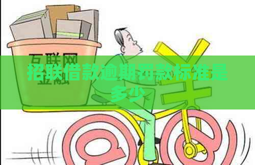 招联借款逾期罚款标准是多少