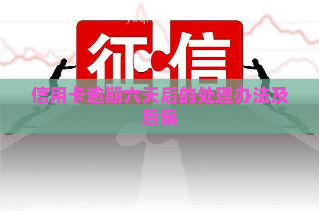 信用卡逾期六天后的处理办法及后果