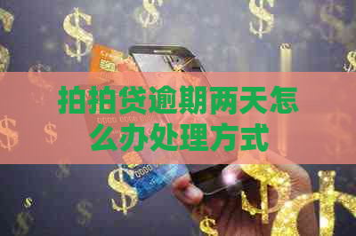 逾期两天怎么办处理方式
