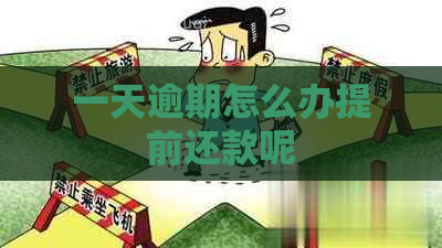 一天逾期怎么办提前还款呢