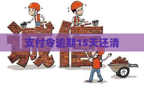 支付令逾期15天还清
