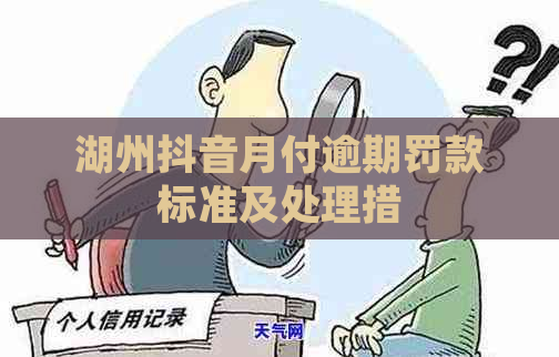 湖州抖音月付逾期罚款标准及处理措