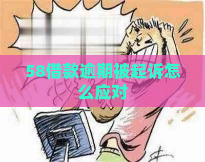 58借款逾期被起诉怎么应对