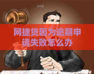 网捷贷因为逾期申请失败怎么办