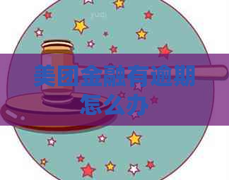 美团金融有逾期怎么办