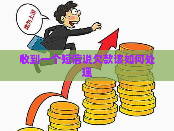 收到一个短信说欠款该如何处理