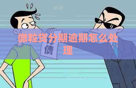 微粒贷分期逾期怎么处理