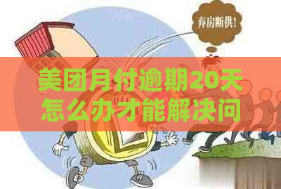 美团月付逾期20天怎么办才能解决问题