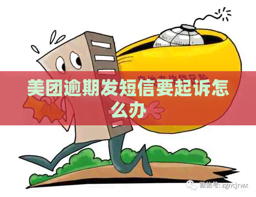 美团逾期发短信要起诉怎么办