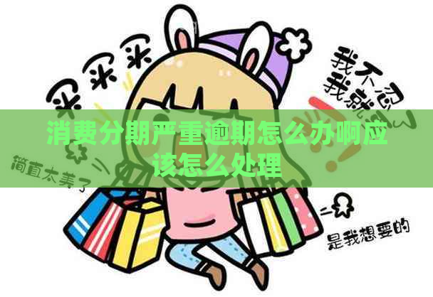 消费分期严重逾期怎么办啊应该怎么处理