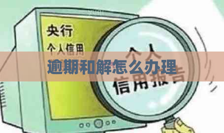 逾期和解怎么办理