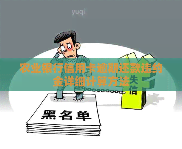 农业银行信用卡逾期还款违约金详细计算方法