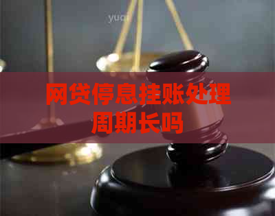 网贷停息挂账处理周期长吗