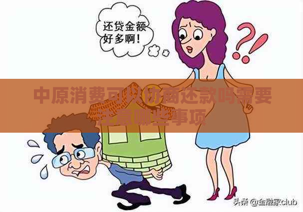 中原消费可以协商还款吗需要注意哪些事项