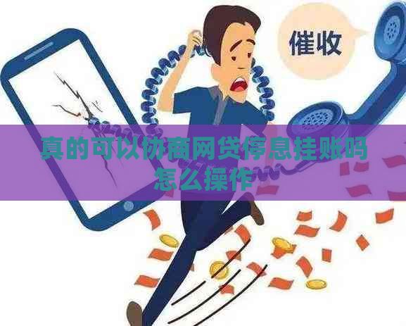 真的可以协商网贷停息挂账吗怎么操作