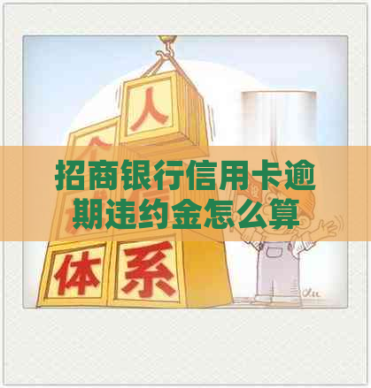 招商银行信用卡逾期违约金怎么算