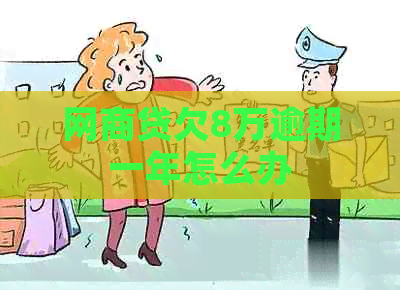 网商贷欠8万逾期一年怎么办