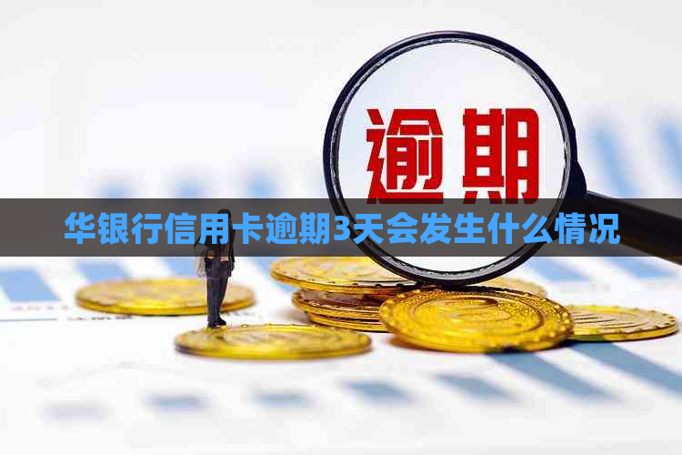 华银行信用卡逾期3天会发生什么情况