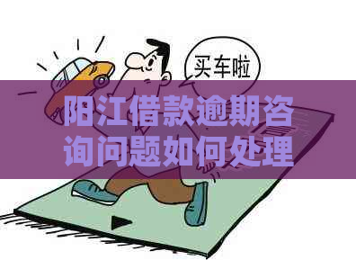 阳江借款逾期咨询问题如何处理