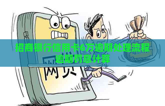 招商银行信用卡6万逾期处理流程逾期罚息计算
