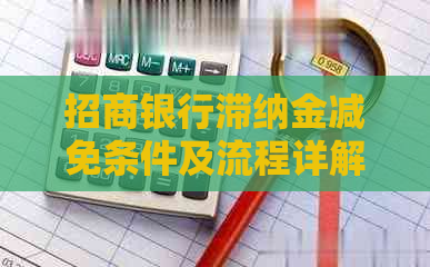 招商银行滞纳金减免条件及流程详解